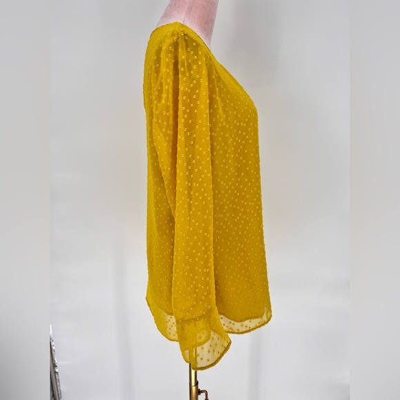 EUC Banana Republic Swiss Dot Blouse - Picture 5 of 10